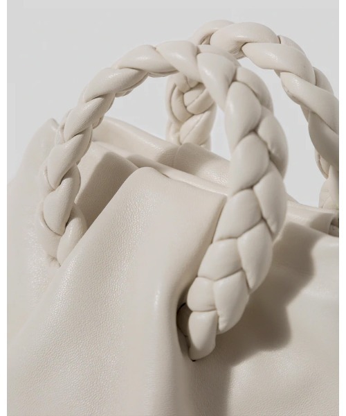 HEREU（ヘリュー）の「【HEREU/ヘリュー】レザー　ミニハンドバッグ　2WAY（ハンドバッグ・レディース・クリーム/ブラック・FREE）」の9枚目の写真