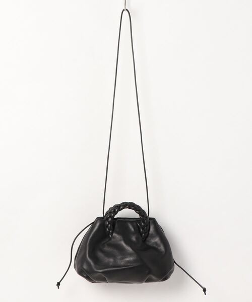 HEREU（ヘリュー）の「【HEREU/ヘリュー】レザー　ミニハンドバッグ　2WAY（ハンドバッグ・レディース・クリーム/ブラック・FREE）」の4枚目の写真