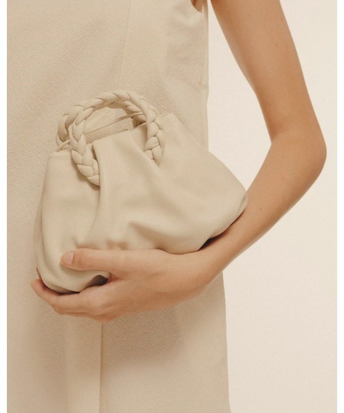 HEREU（ヘリュー）の「【HEREU/ヘリュー】レザー　ミニハンドバッグ　2WAY（ハンドバッグ・レディース・クリーム/ブラック・FREE）」の11枚目の写真