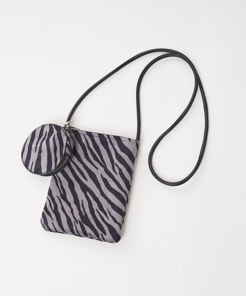 SPIRALGIRL(スパイラルガール)の「アニマルパターンマルチBAG(ショルダーバッグ・レディース・レオパード/ホワイト系/グレー系・FREE)」の19枚目の写真