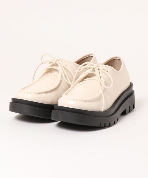 ems excite（エムズエキサイト）の「モカマニッシュシューズ（ローファー・レディース・アイボリー/ブラック/ブラウン・M/L）」の14枚目の写真