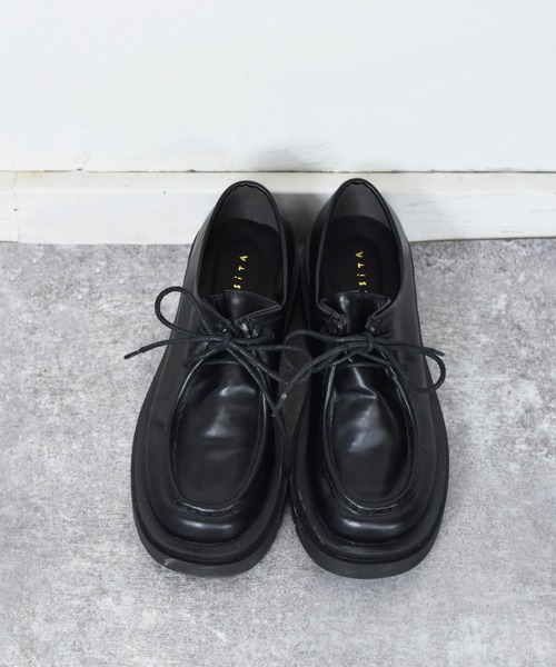 ems excite（エムズエキサイト）の「モカマニッシュシューズ（ローファー・レディース・アイボリー/ブラック/ブラウン・M/L）」の12枚目の写真