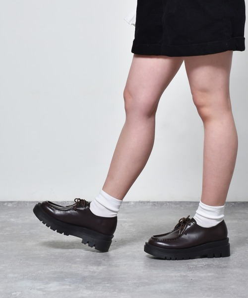 ems excite（エムズエキサイト）の「モカマニッシュシューズ（ローファー・レディース・アイボリー/ブラック/ブラウン・M/L）」の13枚目の写真