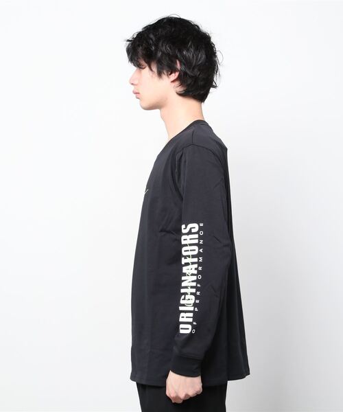 UNDER ARMOUR（アンダーアーマー）の「アンダーアーマー  UA HW CHARGED COTTON LS（Tシャツ/カットソー・メンズ・ブラック/ホワイト・3L/L/M/LL）」の4枚目の写真