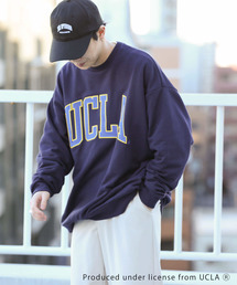 SENSE OF PLACE by URBAN RESEARCH | 【XLサイズWEB/一部店舗限定】【ユニセックス】【別注】UCLA×SOP 　カレッジロゴスウェット(スウェット)