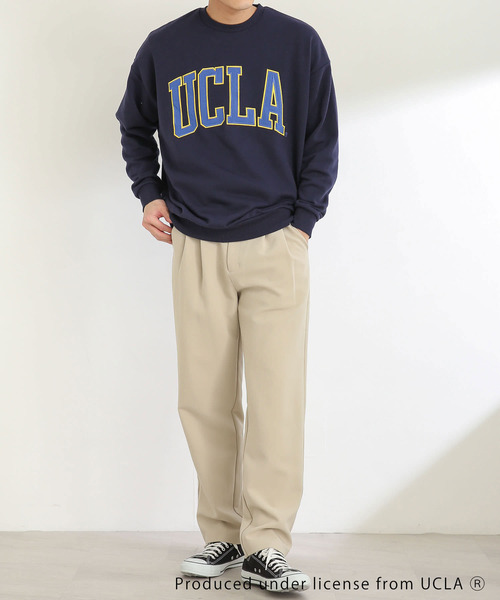 SENSE OF PLACE by URBAN RESEARCH（センスオブプレイスバイアーバンリサーチ）の「『別注』UCLA×SENSEOFPLACE カレッジロゴスウェット（スウェット・メンズ・グリーン/ネイビー/ライトグレー・X-LARGE/LARGE/MEDIUM）」の11枚目の写真