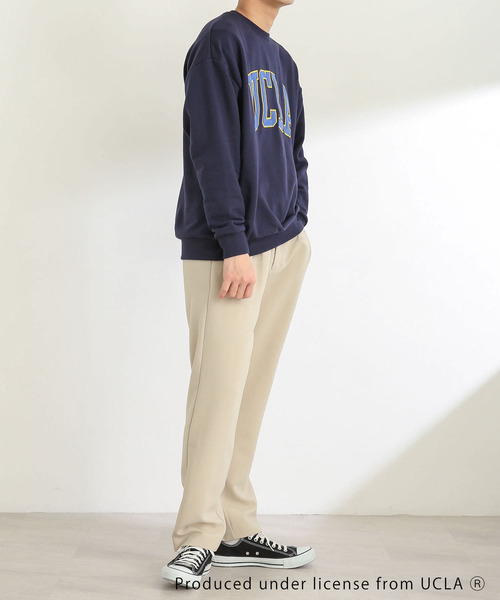 SENSE OF PLACE by URBAN RESEARCH（センスオブプレイスバイアーバンリサーチ）の「『別注』UCLA×SENSEOFPLACE カレッジロゴスウェット（スウェット・メンズ・グリーン/ネイビー/ライトグレー・X-LARGE/LARGE/MEDIUM）」の12枚目の写真