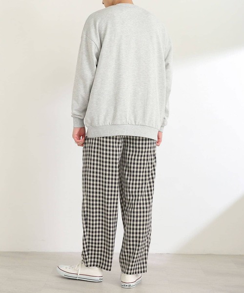 SENSE OF PLACE by URBAN RESEARCH（センスオブプレイスバイアーバンリサーチ）の「『別注』UCLA×SENSEOFPLACE カレッジロゴスウェット（スウェット・メンズ・グリーン/ネイビー/ライトグレー・X-LARGE/LARGE/MEDIUM）」の21枚目の写真