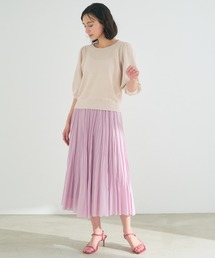 ANAYI（アナイ）の「コットンシルクローンフレア スカート（スカート  