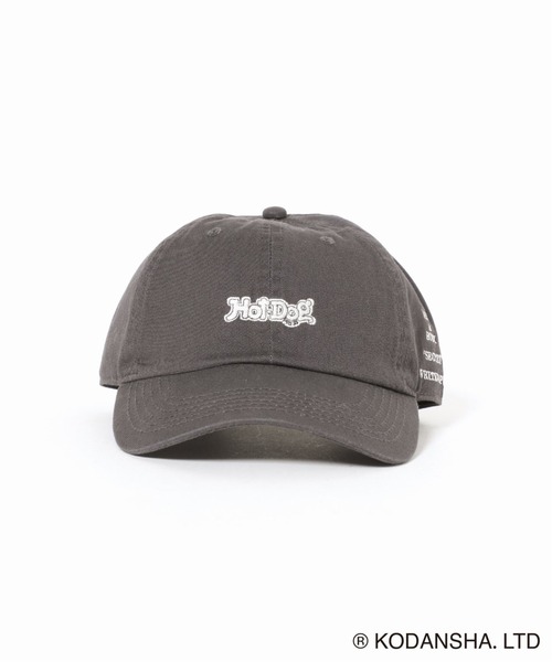 417 EDIFICE SELECT(フォーワンセブンエディフィスセレクト)の「【Hot-Dog PRESS / ホットドッグプレス】別注 COVER PHRASE CAP(キャップ・メンズ・チャコールグレー/アイボリー・FREE)」の3枚目の写真