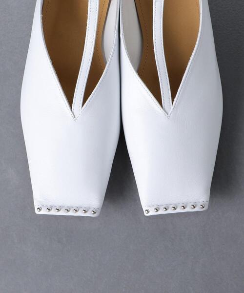 CHEMBUR（チェンバー）の「【別注】＜CHEMBUR（チェンバー）＞SW FLAT メリージェーン（その他シューズ・レディース・ホワイト・35/36/37/35h/37h/36h/38）」の6枚目の写真