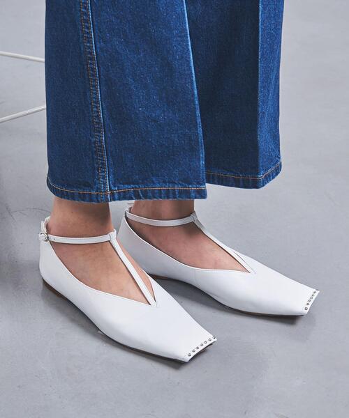 CHEMBUR（チェンバー）の「【別注】＜CHEMBUR（チェンバー）＞SW FLAT メリージェーン（その他シューズ・レディース・ホワイト・35/36/37/35h/37h/36h/38）」の11枚目の写真