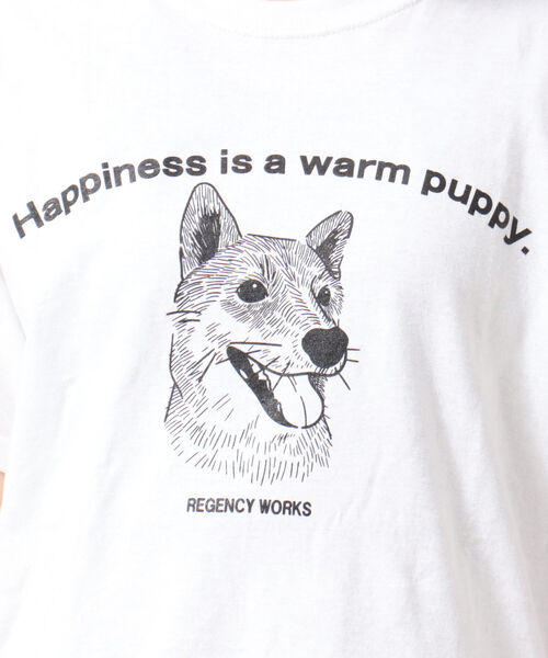 FREDY&GLOSTER（フレディアンドグロスター）の「【Regency Works/リージェンシーワークス】long sleeve animal print T プリントロンT（Tシャツ/カットソー・レディース・オフホワイト/アイボリー/ホワイト系その他/キナリ・MEDIUM）」の7枚目の写真