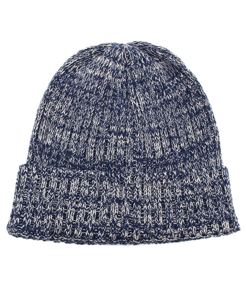 LBC（エルビーシー）の「コットンニットワッチ      （ニットキャップ/ビーニー・レディース・グレー/イエロー/ネイビー・ONE SIZE）」の4枚目の写真