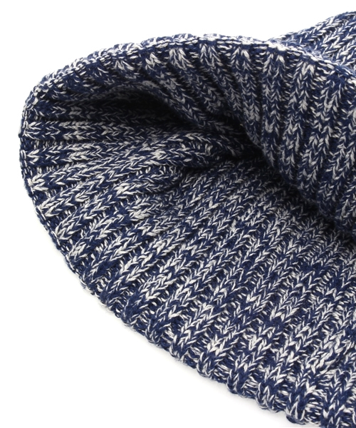 LBC（エルビーシー）の「コットンニットワッチ      （ニットキャップ/ビーニー・レディース・グレー/イエロー/ネイビー・ONE SIZE）」の6枚目の写真