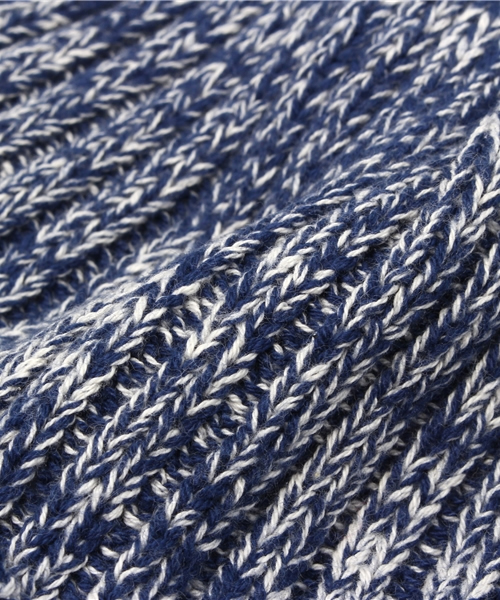 LBC（エルビーシー）の「コットンニットワッチ      （ニットキャップ/ビーニー・レディース・グレー/イエロー/ネイビー・ONE SIZE）」の7枚目の写真