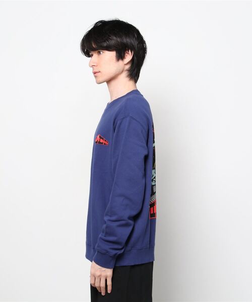 VOLCOM(ボルコム)の「ELZO DURT FA CREW(スウェット・メンズ・ブルー・MEDIUM/LARGE)」の2枚目の写真