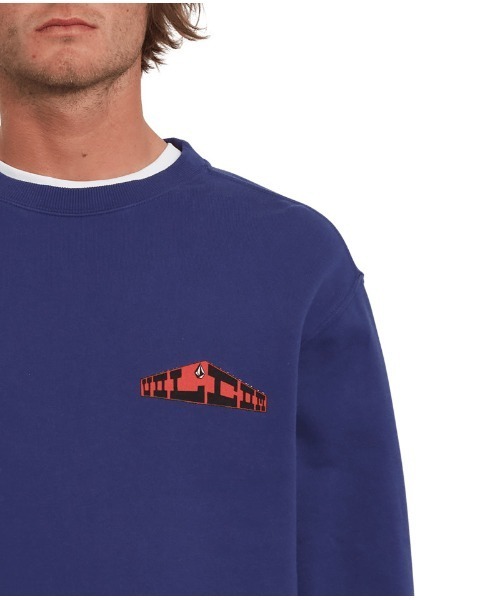 VOLCOM(ボルコム)の「ELZO DURT FA CREW(スウェット・メンズ・ブルー・MEDIUM/LARGE)」の6枚目の写真