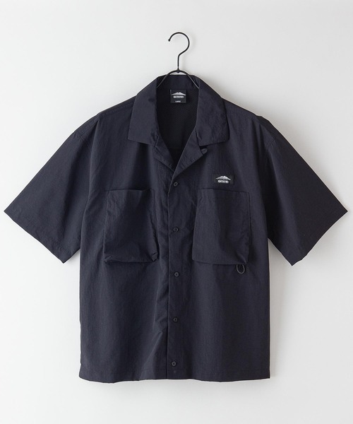 OUTDOOR PRODUCTS APPAREL(アウトドアプロダクツアパレル)の「ワイドシルエット/ビッグシルエット キャンパーシャツ(シャツ/ブラウス・メンズ・カーキ/ベージュ/ブラック・X-LARGE/LARGE/MEDIUM)」の4枚目の写真