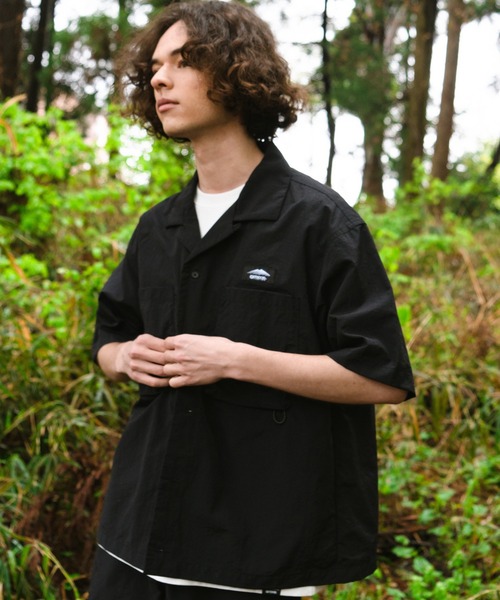 OUTDOOR PRODUCTS APPAREL(アウトドアプロダクツアパレル)の「ワイドシルエット/ビッグシルエット キャンパーシャツ(シャツ/ブラウス・メンズ・カーキ/ベージュ/ブラック・X-LARGE/LARGE/MEDIUM)」の15枚目の写真