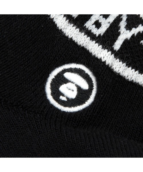AAPE BY A BATHING APE(エーエイプバイアベイシングエイプ)の「AAPE SOCKS S(ソックス/靴下・メンズ・ネイビー/ブラック・LARGE)」の4枚目の写真