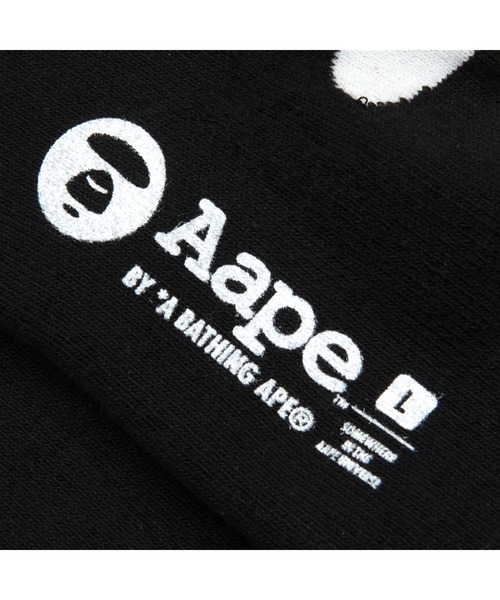 AAPE BY A BATHING APE(エーエイプバイアベイシングエイプ)の「AAPE SOCKS S(ソックス/靴下・メンズ・ネイビー/ブラック・LARGE)」の5枚目の写真