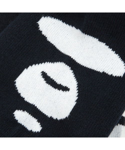 AAPE BY A BATHING APE(エーエイプバイアベイシングエイプ)の「AAPE SOCKS S(ソックス/靴下・メンズ・ネイビー/ブラック・LARGE)」の10枚目の写真