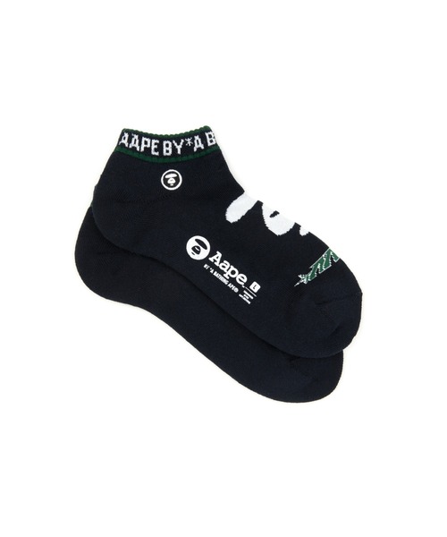 AAPE BY A BATHING APE(エーエイプバイアベイシングエイプ)の「AAPE SOCKS S(ソックス/靴下・メンズ・ネイビー/ブラック・LARGE)」の11枚目の写真