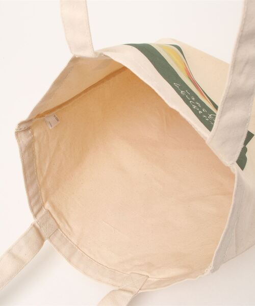 spoon store（スプーンストア）の「spoon×ヤマダナオ 気になるあの子の好きなもの 喫茶店のオムライストート（トートバッグ・レディース・ナチュラル・M）」の3枚目の写真