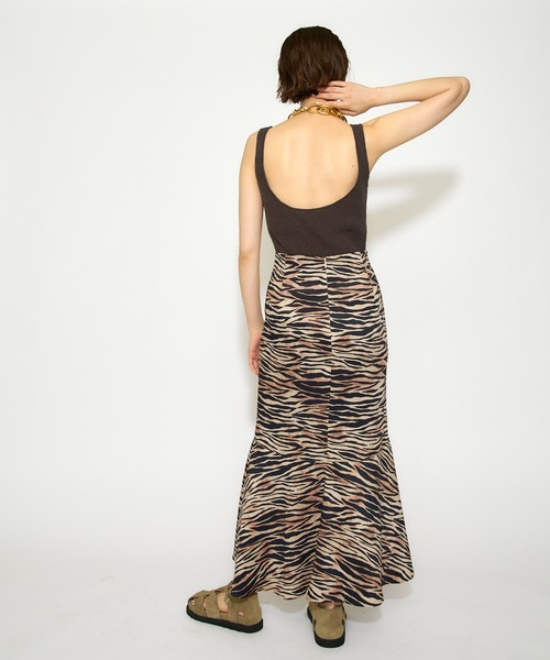 Whim Gazette（ウィムガゼット）の「【THE PAUSE】ブークレカップインキャミ（キャミソール・レディース・ベージュ/チャコールグレー・FREE）」の17枚目の写真