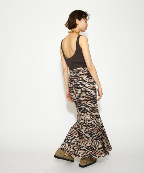 Whim Gazette（ウィムガゼット）の「【THE PAUSE】ブークレカップインキャミ（キャミソール・レディース・ベージュ/チャコールグレー・FREE）」の21枚目の写真