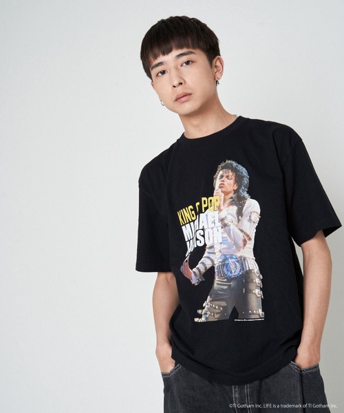 SCREEN STARS(スクリーンスターズ)の「LIFE-MICHAEL.SSTEE-1(Tシャツ/カットソー・メンズ・ホワイト/ブラック・M/L)」の2枚目の写真