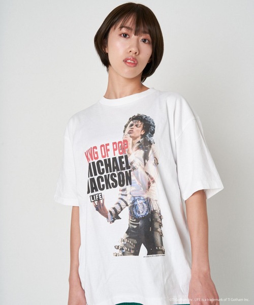 SCREEN STARS(スクリーンスターズ)の「LIFE-MICHAEL.SSTEE-1(Tシャツ/カットソー・メンズ・ホワイト/ブラック・M/L)」の3枚目の写真