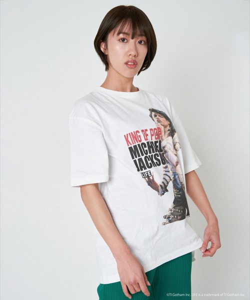 SCREEN STARS(スクリーンスターズ)の「LIFE-MICHAEL.SSTEE-1(Tシャツ/カットソー・メンズ・ホワイト/ブラック・M/L)」の6枚目の写真