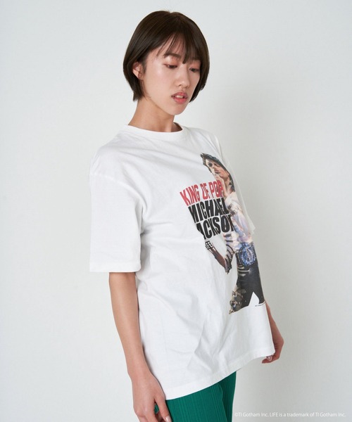 SCREEN STARS(スクリーンスターズ)の「LIFE-MICHAEL.SSTEE-1(Tシャツ/カットソー・メンズ・ホワイト/ブラック・M/L)」の7枚目の写真