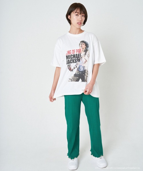 SCREEN STARS(スクリーンスターズ)の「LIFE-MICHAEL.SSTEE-1(Tシャツ/カットソー・メンズ・ホワイト/ブラック・M/L)」の9枚目の写真