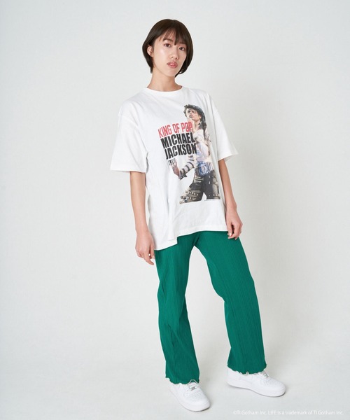 SCREEN STARS(スクリーンスターズ)の「LIFE-MICHAEL.SSTEE-1(Tシャツ/カットソー・メンズ・ホワイト/ブラック・M/L)」の10枚目の写真