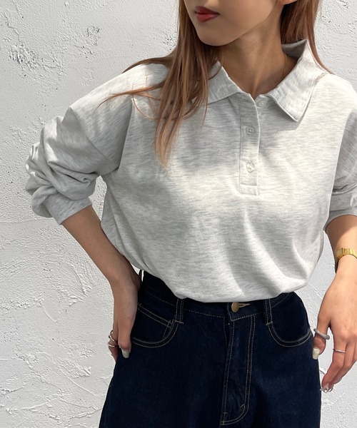 apres jour mignon(アプレジュールミニョン)の「ポロTシャツ【ZOZOTOWN限定アイテム】(シャツ/ブラウス・レディース・ブラック/ナチュラル/グリーン・フリー/X-LARGE)」の10枚目の写真