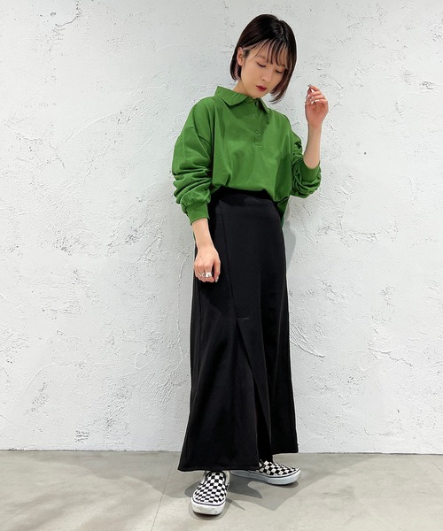 apres jour mignon(アプレジュールミニョン)の「ポロTシャツ【ZOZOTOWN限定アイテム】(シャツ/ブラウス・レディース・ブラック/ナチュラル/グリーン・フリー/X-LARGE)」の21枚目の写真