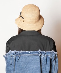 帽子 CA4LA BETTY2 HAND KNITTED PAPER BUCKET2(ONESIZE BEIGE): ハット｜帽子通販