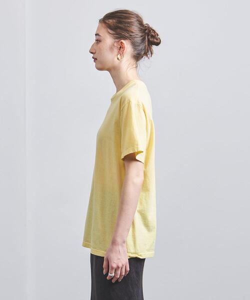 HANES(ヘインズ)の「【別注】<Hanes(ヘインズ)>クルーネック Tシャツ(Tシャツ/カットソー・レディース・ホワイト/イエロー/ライトピンク・S/M)」の5枚目の写真