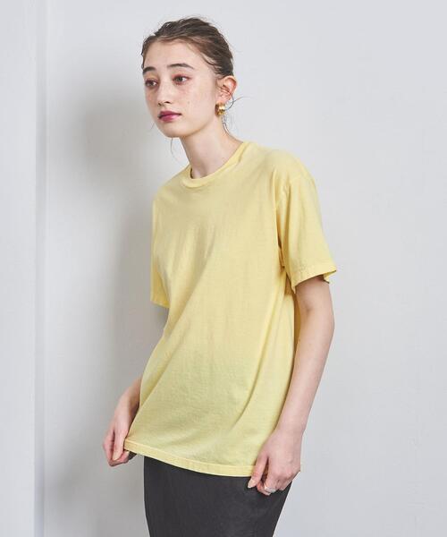 HANES(ヘインズ)の「【別注】<Hanes(ヘインズ)>クルーネック Tシャツ(Tシャツ/カットソー・レディース・ホワイト/イエロー/ライトピンク・S/M)」の7枚目の写真