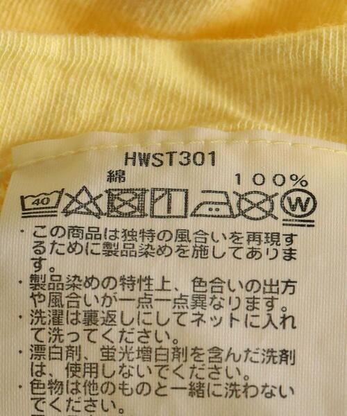 HANES(ヘインズ)の「【別注】<Hanes(ヘインズ)>クルーネック Tシャツ(Tシャツ/カットソー・レディース・ホワイト/イエロー/ライトピンク・S/M)」の20枚目の写真