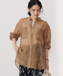 AMERICAN HOLIC | シアーWポケットシャツ(シャツ/ブラウス)
