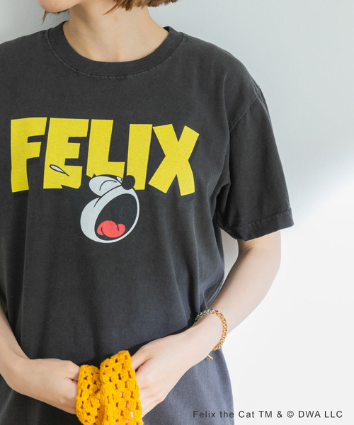 URBAN RESEARCH（アーバンリサーチ）の「FELIX T-shirts（Tシャツ/カットソー・レディース・オフホワイト/スミクロ・FREE）」の5枚目の写真