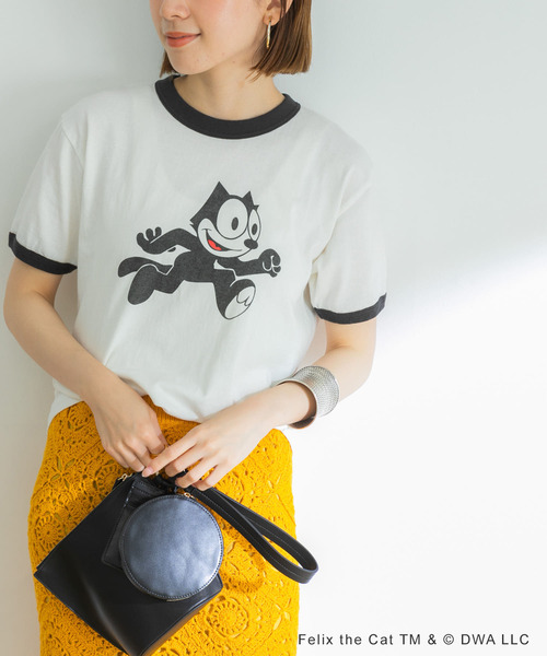 URBAN RESEARCH（アーバンリサーチ）の「FELIX T-shirts（Tシャツ/カットソー・レディース・オフホワイト/スミクロ・FREE）」の8枚目の写真