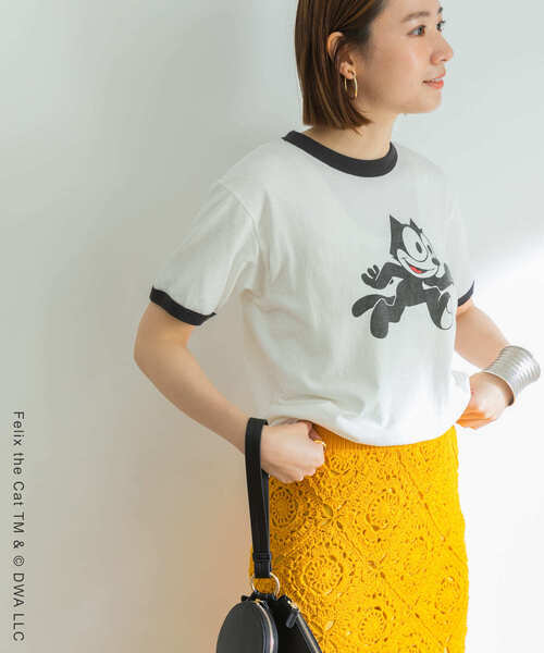 URBAN RESEARCH（アーバンリサーチ）の「FELIX T-shirts（Tシャツ/カットソー・レディース・オフホワイト/スミクロ・FREE）」の11枚目の写真