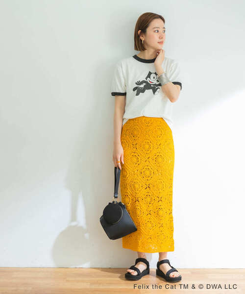 URBAN RESEARCH（アーバンリサーチ）の「FELIX T-shirts（Tシャツ/カットソー・レディース・オフホワイト/スミクロ・FREE）」の12枚目の写真