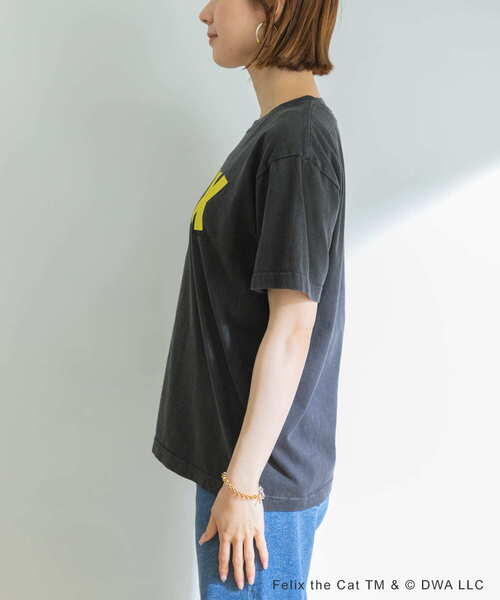 URBAN RESEARCH（アーバンリサーチ）の「FELIX T-shirts（Tシャツ/カットソー・レディース・オフホワイト/スミクロ・FREE）」の14枚目の写真