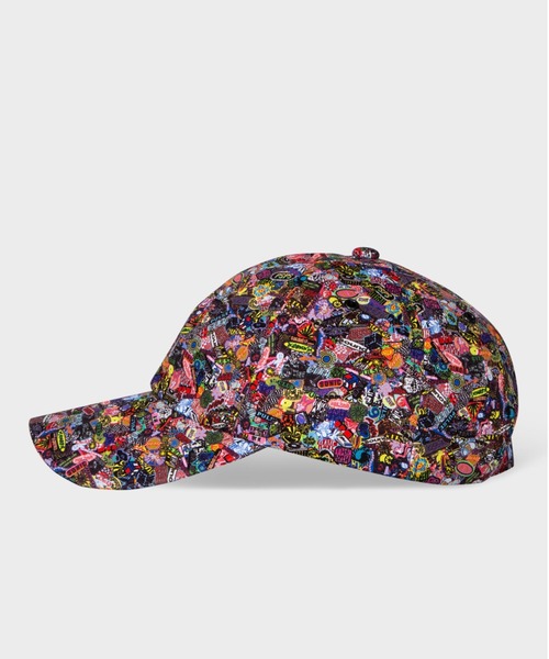 Stickers' プリント キャップ / 120325 987D(キャップ)|Paul Smith Stickers' プリント キャップ / 120325 987D(キャップ)|Paul Smith